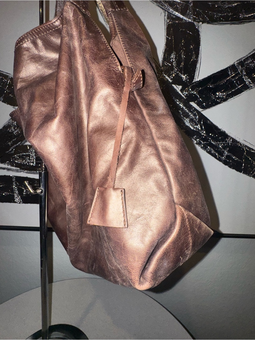 Balenciaga Metallic Bronze Hobo Bag - Picture 4 of 10